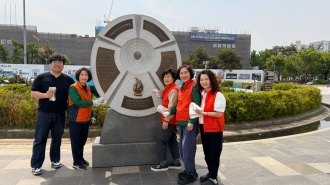 충장동자원봉사캠프 '5.18 사적지관리 및 투표참여 캠페인' 진행